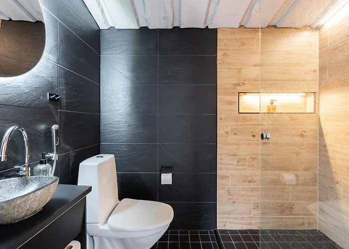 Private Himosranta Glass Suite & Jacuzzi בית נופש Jämsä